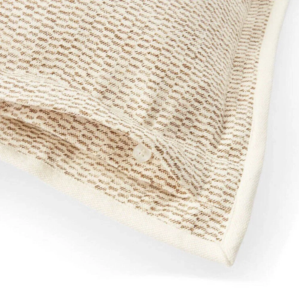 Lauren Ralph Lauren Isla King Duvet Cover Set Isla Texture Euro Shams in Natural